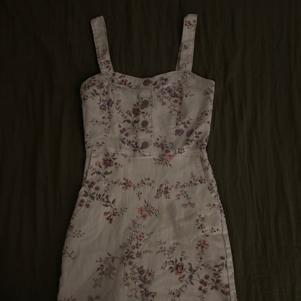 Floral mini dress, size 0